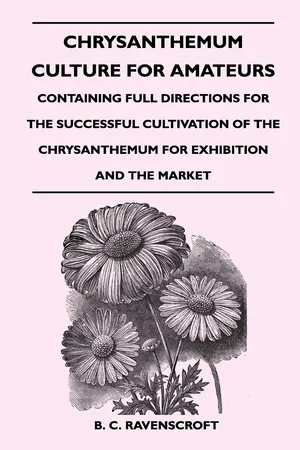 Chrysanthemum Culture For Amateurs: Containing Full Directions For the Successful Cultivation of the Chrysanthemum For Exhibition and the Market