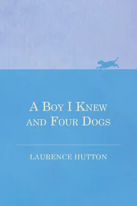 A Boy I Knew and Four Dogs_cover