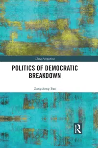 Politics of Democratic Breakdown_cover