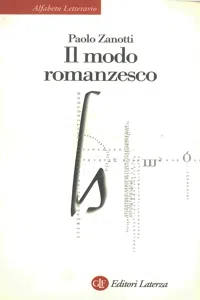 Il modo romanzesco_cover