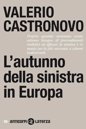 L'autunno della sinistra in Europa