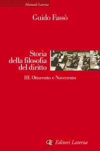 Storia della filosofia del diritto. III. Ottocento e Novecento_cover