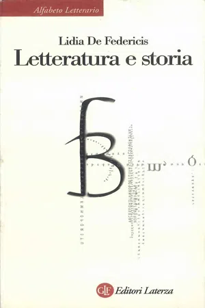 Letteratura e storia