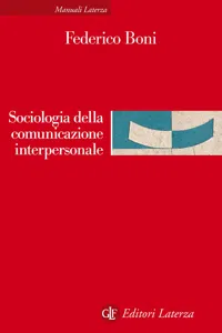 Sociologia della comunicazione interpersonale_cover