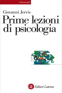 Prime lezioni di psicologia_cover