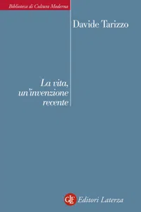 La vita, un'invenzione recente_cover