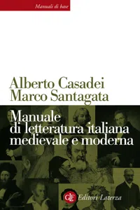 Manuale di letteratura italiana medievale e moderna_cover