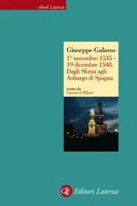 1° novembre 1535 - 19 dicembre 1548. Dagli Sforza agli Asburgo di Spagna_cover