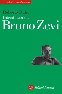 Introduzione a Bruno Zevi_cover