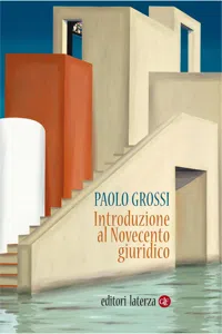 Introduzione al Novecento giuridico_cover