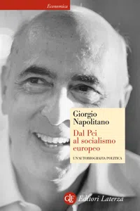 Dal Pci al socialismo europeo_cover