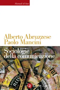 Sociologie della comunicazione_cover