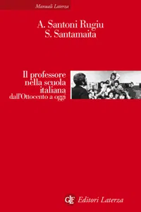 Il professore nella scuola italiana dall'Ottocento a oggi_cover