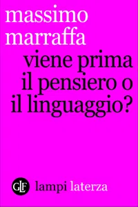 Viene prima il pensiero o il linguaggio?_cover