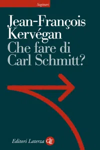 Che fare di Carl Schmitt?_cover