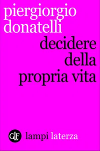 Decidere della propria vita_cover