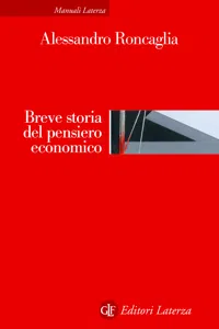 Breve storia del pensiero economico_cover