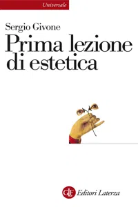 Prima lezione di estetica_cover