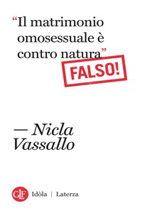 "Il matrimonio omosessuale è contro natura". Falso!_cover