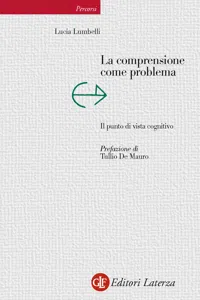 La comprensione come problema_cover