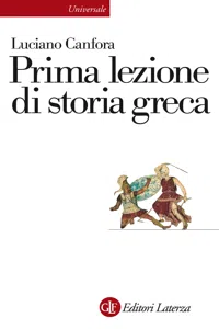 Prima lezione di storia greca_cover