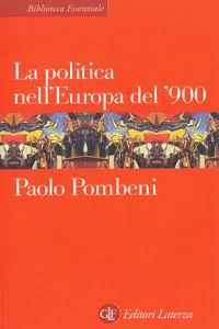 La politica nell'Europa del '900_cover