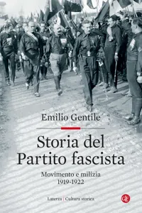 Storia del Partito fascista_cover