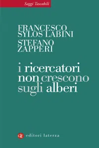 I ricercatori non crescono sugli alberi_cover