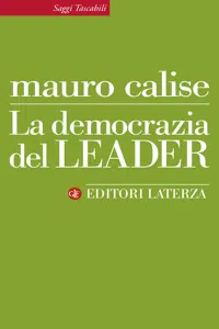 La democrazia del leader_cover