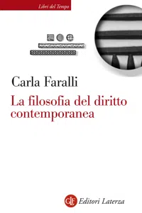 La filosofia del diritto contemporanea_cover