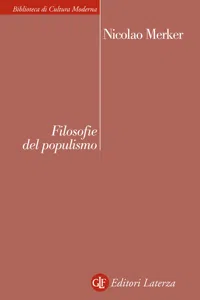 Filosofie del populismo_cover