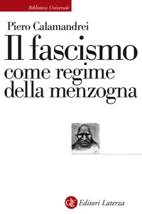 Il fascismo come regime della menzogna_cover