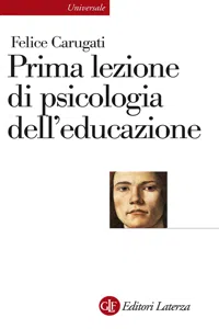 Prima lezione di psicologia dell'educazione_cover