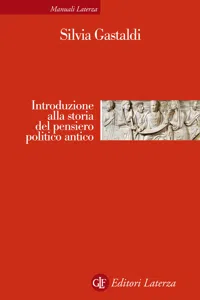 Introduzione alla storia del pensiero politico antico_cover