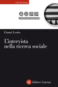 L'intervista nella ricerca sociale_cover