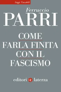 Come farla finita con il fascismo_cover