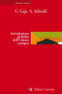 Introduzione al diritto dell'Unione europea_cover