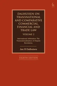 Dalhuisen on Transnational and Comparative Commercial, Financial and Trade Law Volume 2_cover