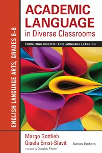 Academic Language in Diverse Classrooms: English Language Arts, Grades 6-8_cover