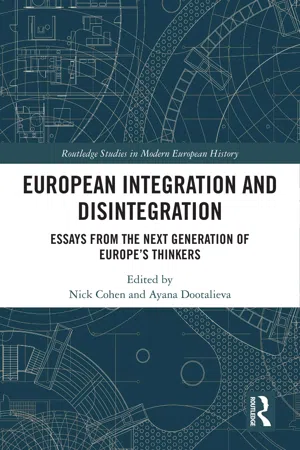 European Integration and Disintegration