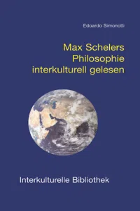 Max Schelers Philosophie interkulturell gelesen_cover