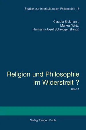 Religion und Philosophie im Widerstreit? - Gebundene Ausgabe