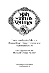 Mäh Sinn us Vellmer_cover