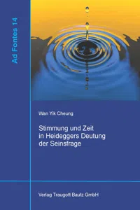 Stimmung und Zeit in Heideggers Deutung der Seinsfrage_cover