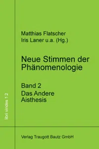 Neue Stimmen der Phänomenologie, Band 2_cover