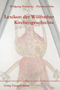 Lexikon der Wülfrather Kirchengeschichte_cover