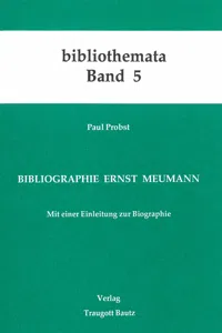 Bibliographie Ernst Meumann_cover