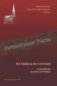 Der Glaube an den Gott Israels_cover