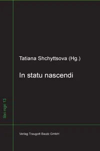 In statu nascendi_cover