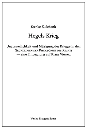 Hegels Krieg